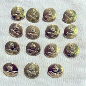 Buttons. Military Brass